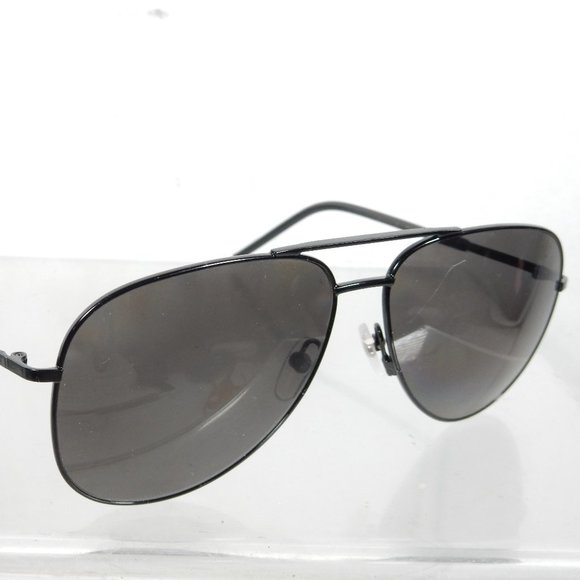 MARC JACOBS 60/S 65ZM9 (Aviator Sunglasses Black Frame & Black Polarized Lenses - Picture 1 of 12